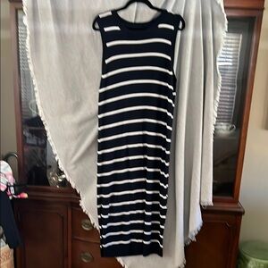 Banana Republic Navy Ribbed Sweater